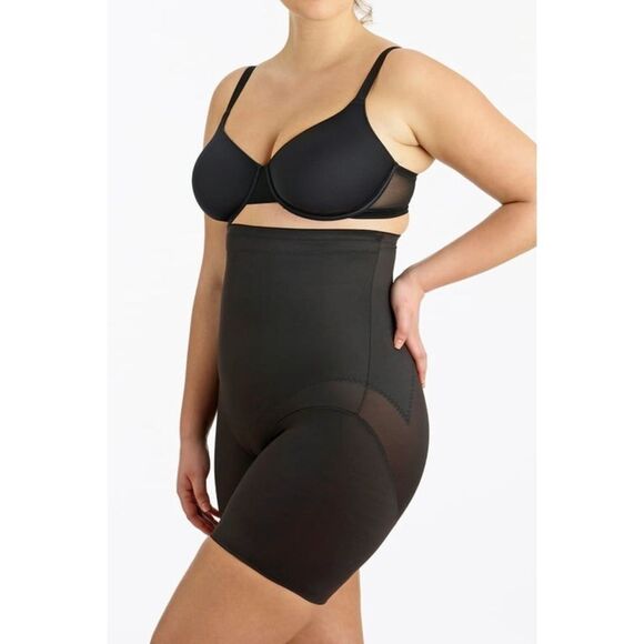 Miraclesuit Womens Plus Size Flexible Fit Firm Control Thigh Slimmer Style-2939 - Picture 1 of 5